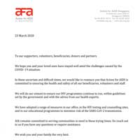 COVID-19 Statement