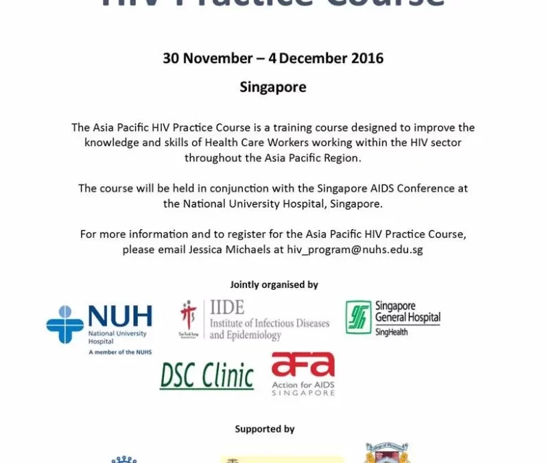 Asia Pacific HIV Practice Course