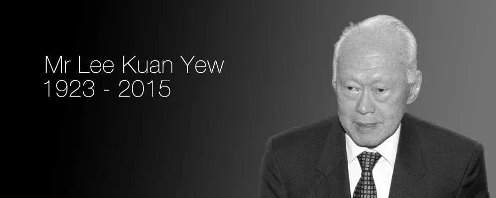 Passing of Mr Lee Kuan Yew
