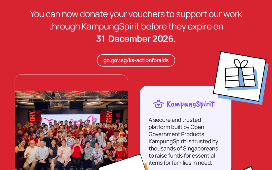 KampungSpirit: Donate your SG60/CDC Vouchers Today!